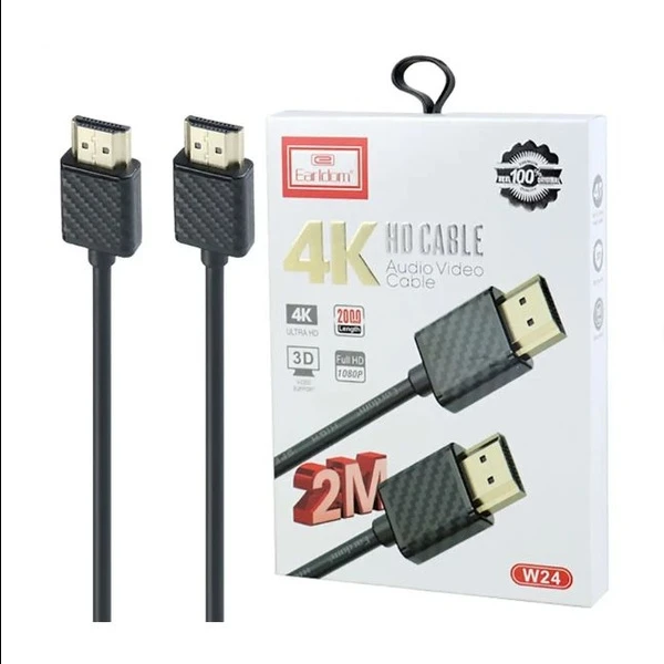 کابل hdmi ارلدام مدل W-24 طول 2 متر