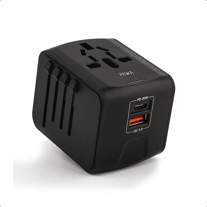 چند راهی برق پاوا Pawa مدل Travel Adapter PW-UTA2024